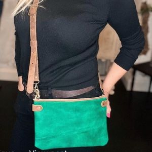 NWT Handmade leather purse
